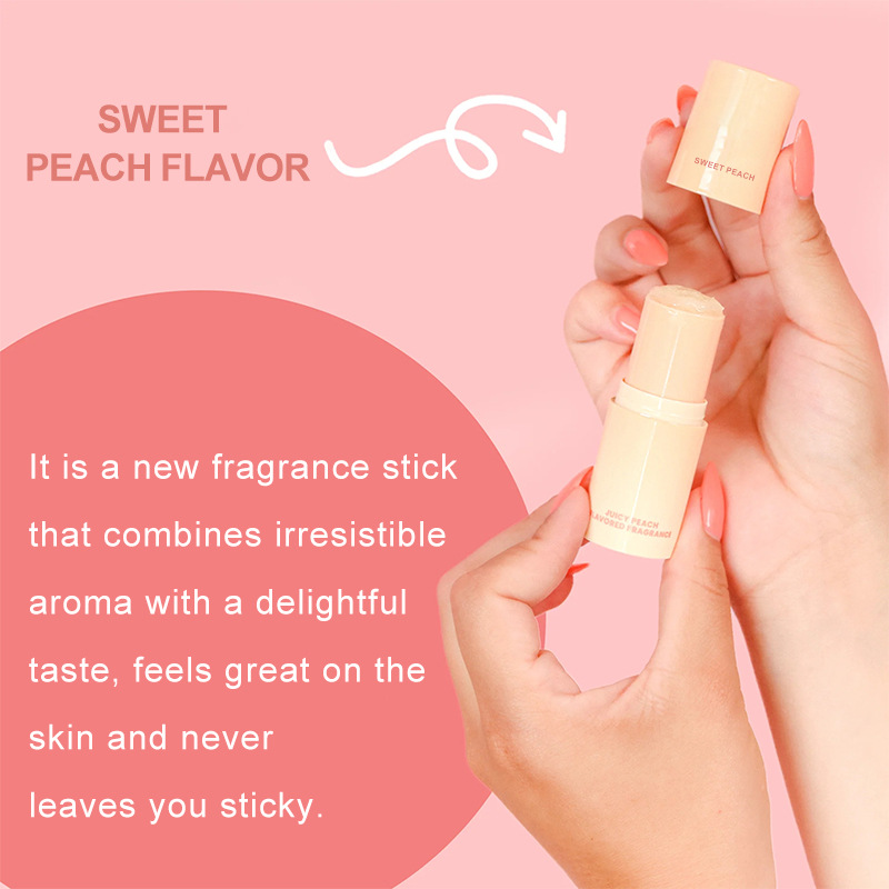 Cross-Border Customized Full English Solid Balm Sweetheart Strawberry Cream Flavor Solid Scent Foreign Trade Explosion