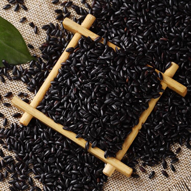 Black rice wholesale 450g northeast black rice vacuum packaging black brown rice coarse grains new rice cereals factory direct supply