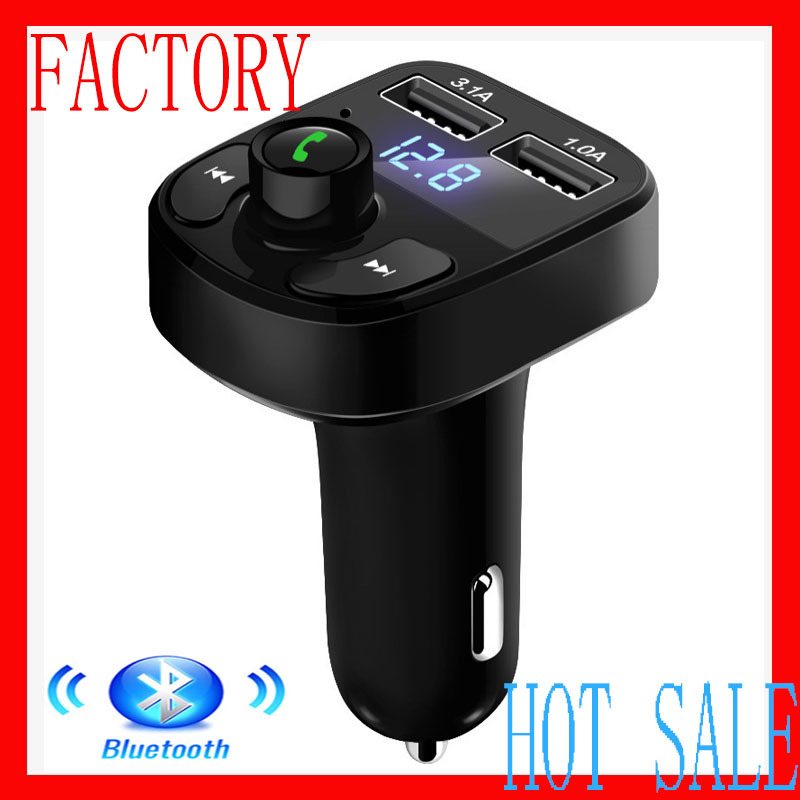 x8 car mp3 player car phone charger USB cigarette lighter car charger car Bluetooth fm transmitter