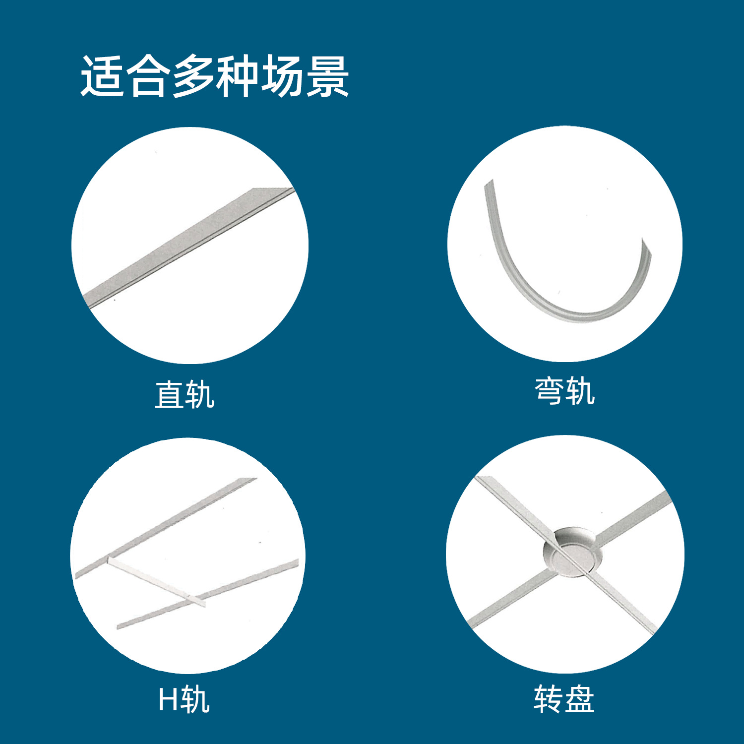 Portable Two-Way Mounting Machine Head Track-Type Electric Lift Machine Sky Rail Standing Walking Sitting and Lying Shift Aluminum Alloy