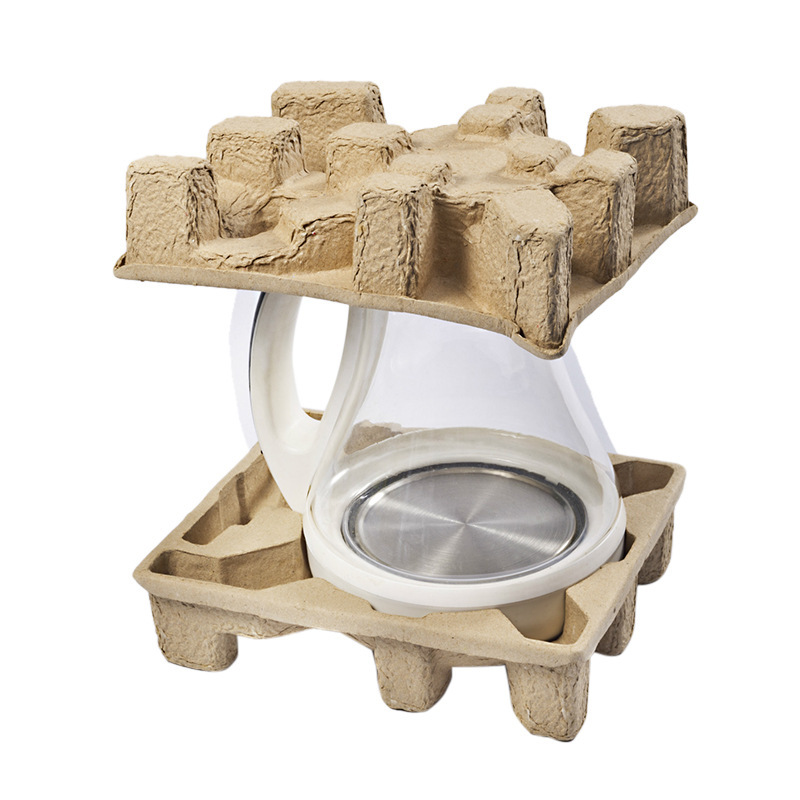 Chongqing Manufacturer Customized Pulp Molded Packaging Tray Digital Appliance Hardware Accessories Packaging Biodegradable Built-In Tray