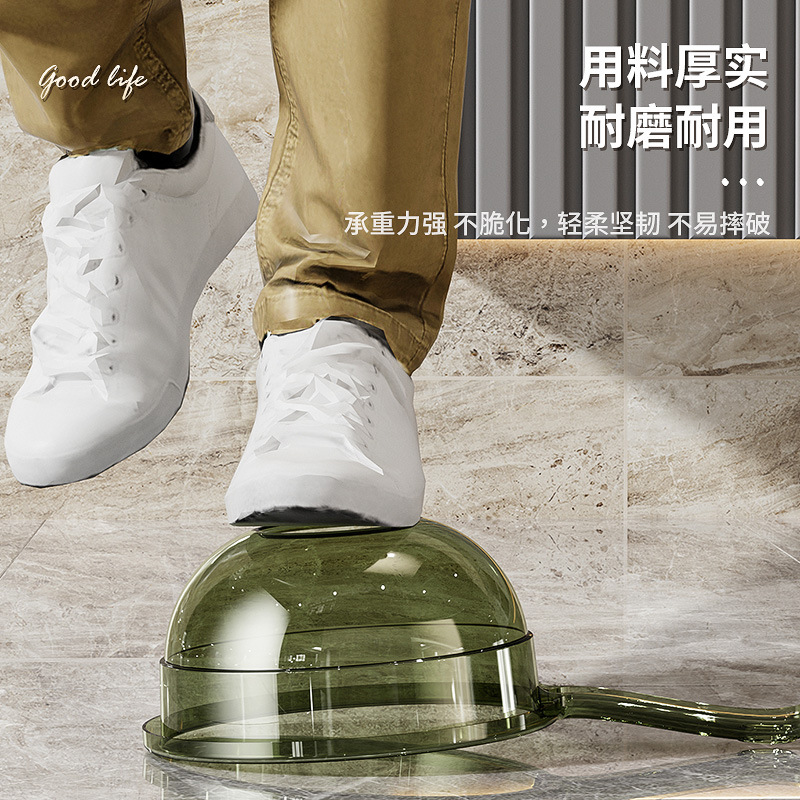 Household Plastic Water Scoop Kitchen Thickened Transparent Water Spoon Hangable Plastic Water Spoon Bathroom Bath Large Shampoo Spoon