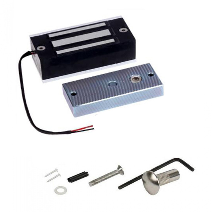 12v electromagnetic lock 60Kg magnetic lock chamber escape Ming concealed side mounted hanging electronic lock cabinet lock