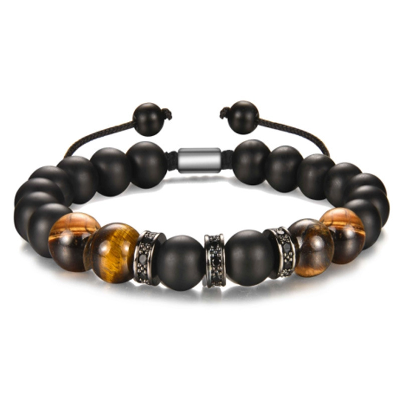 Customized Cross-Border Stone Stainless Steel Copper Material Bracelet Jewelry Necklace with Pictures, Customizable Cards, Factory Direct Sales