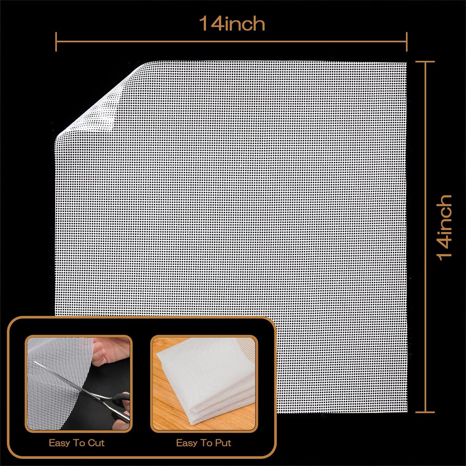 Silicone Dehydrator Bed Sheet Non-stick Food Dehydration Mat Reusable Steamer Mat for Fruit Dryer