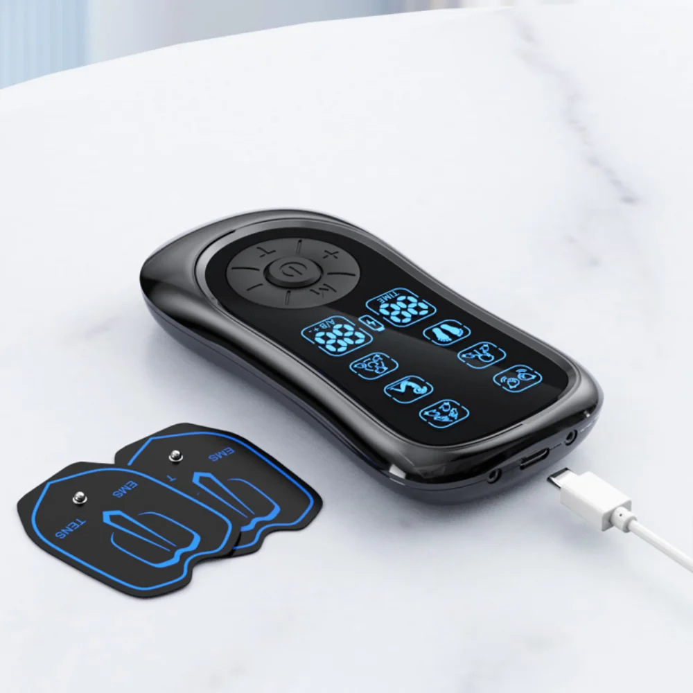 Cross-border exclusive 802 pulse massager patch washable hydrogel electrode TENS EMS physiotherapy patch