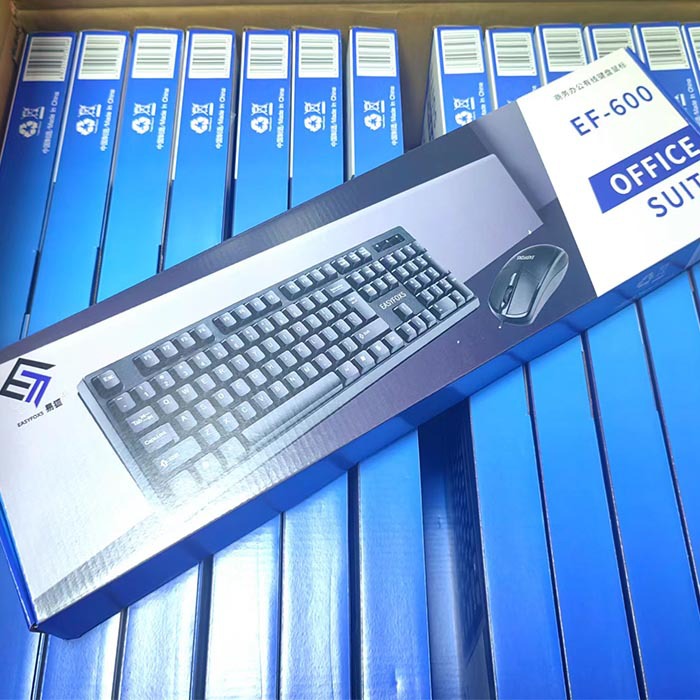 Клавиатура и мышь, комплект для офиса и дома, стандартная проводная USB клавиатура, прямая поставка от производителя