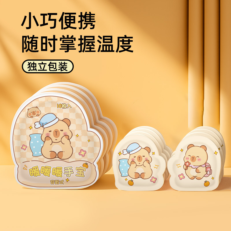 Cartoon Hand Warmer Self-Heating Student Hand Warmer Foot Warmer Winter Cold Protection Household Wearable Hand Warmer Hand Warmer Patch