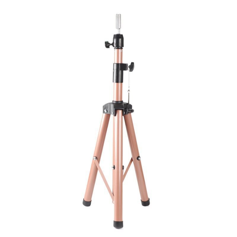 Head Model Stand Wig Dummy Head Tripod Mold Head Doll Head Model Hairdressing Stand Tripod Stand