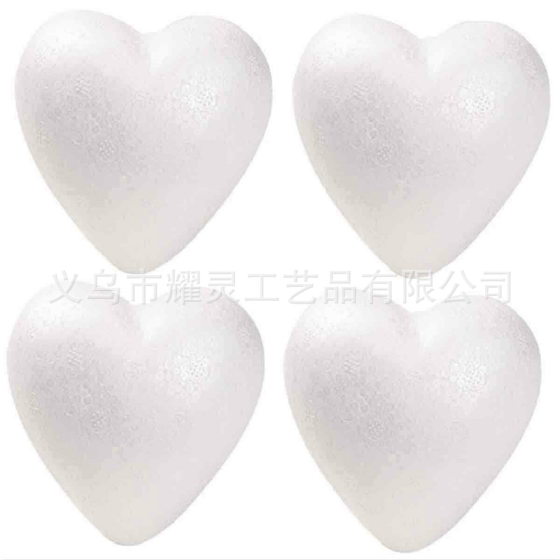 Прямые поставки Eps сплошного персикового сердца 2см-16.5см для Дня святого Валентина DIY декорация свадебные принадлежности