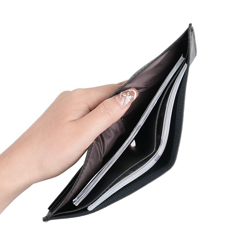 Cross-Border New Men's Wallet Multi-Card Slot Casual Retro Wallet Large Capacity Leather Wallet Coin Purse Factory Wholesale