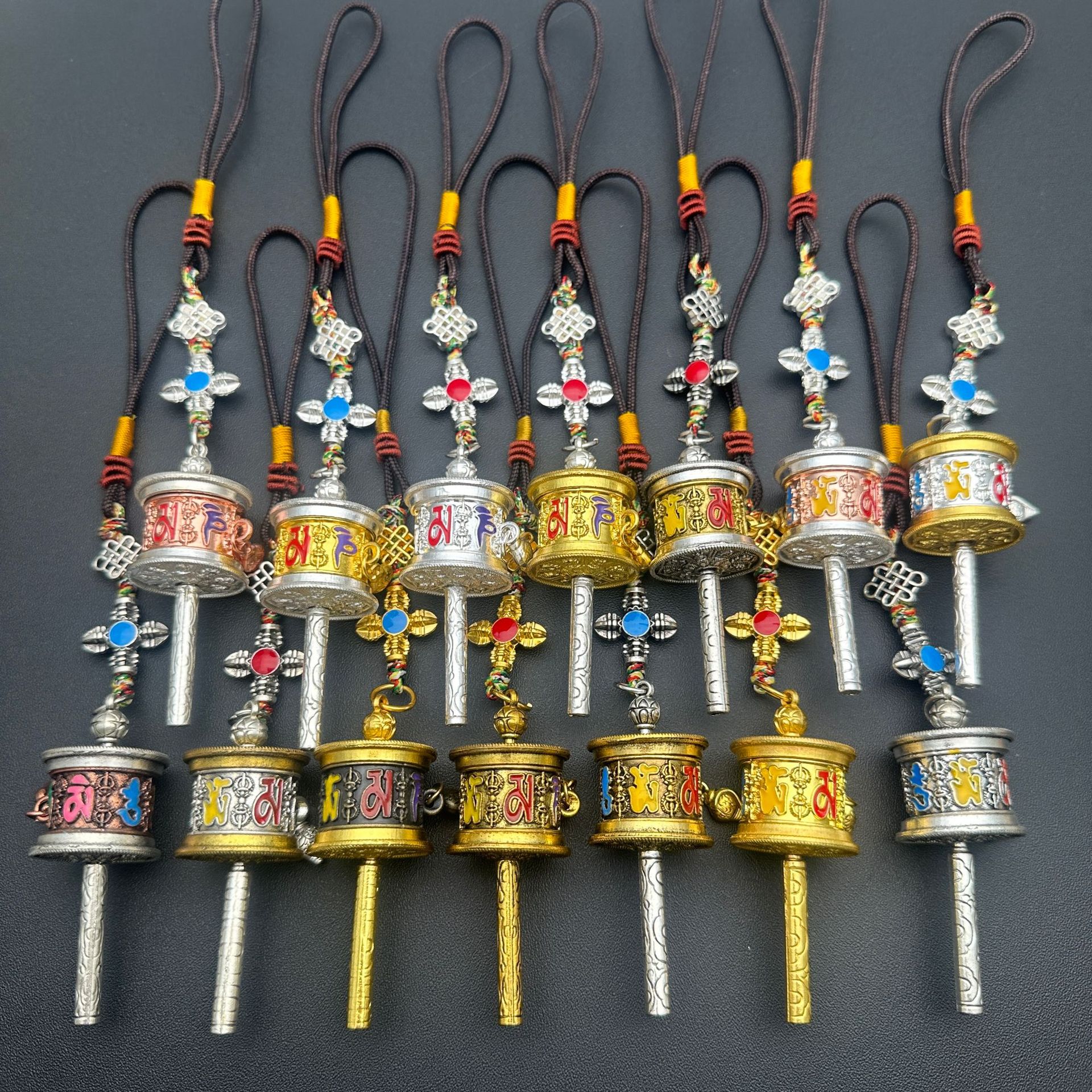 Цилиндр с молитвой Xizang, подвеска для автомобиля, поворотный