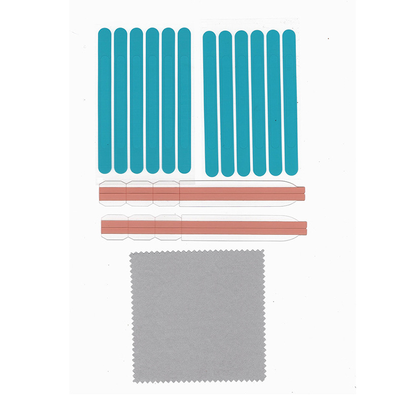 Computer Privacy Film Installation Accessories 3/m Blue Long Double-Sided Tape Installation Accessories with Hand-Tearable Handle Double-Sided Tape Card