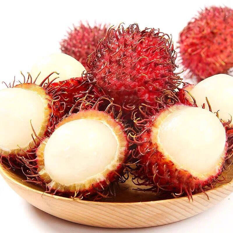 Guangzhou Jiangnan Wholesale【】Fresh Rambutan, Ripe Rambutan from the Tree, Seasonal Fruit, Originally from Guangdong