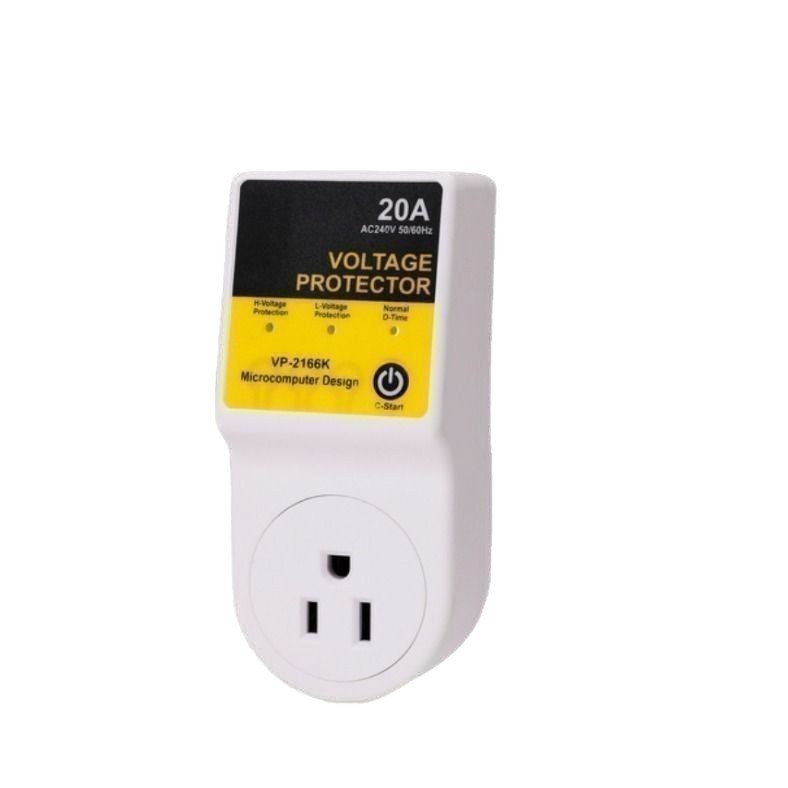 Foreign Trade Specializes in American Computer Refrigerator Tv Freezer Air Conditioner Self-Restoring over and Undervoltage Protection Voltage Protection Socket