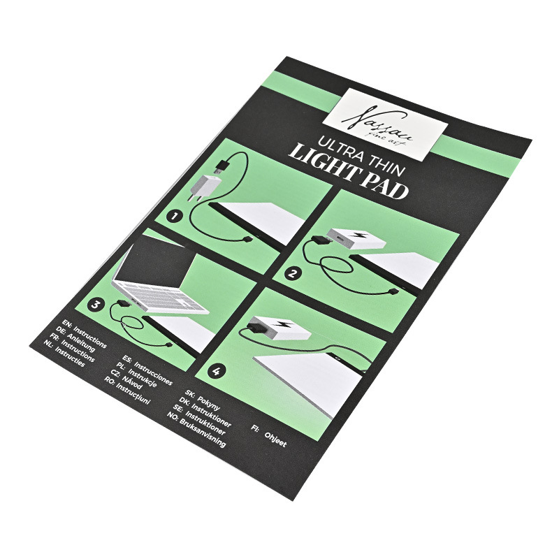 Single 70% off Page Advertising Paper Double Offset Paper Copperplate Paper Printing A4 Single Fold Printing Factory Paper Custom Printing Thickened