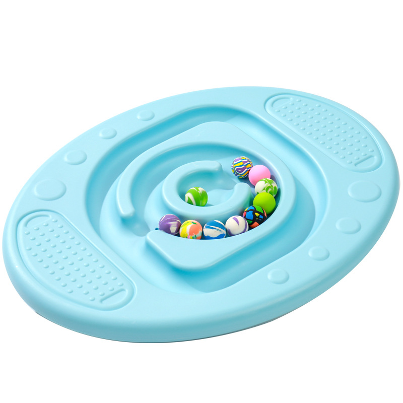 Kindergarten sensory training equipment snail balance board children's home egg balance table concentration training toys