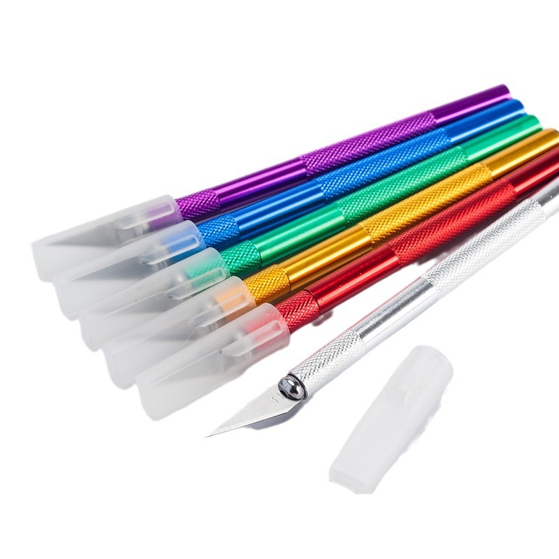 All-Metal Carving Knife Teacher Recommends Student Utility Knife Tape Cutting Handmade Knife Handmade Paper Carving Knife