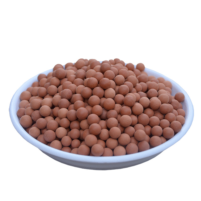 Plant Pad Ceramsite Flowerpot Pavement with Soil Solid Particles Maifanite Ceramsite Mineralized Ball Soilless Culture Substrate