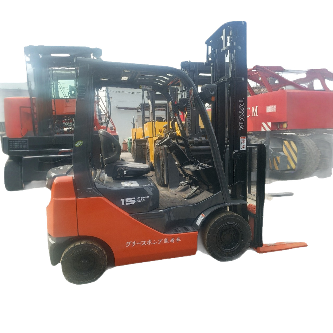 Foreign Trade Direct Sales of Second-Hand Fuel Forklifts Toyota 3 Tons 1.5 Tons High-Quality Forklifts for Export Fuel Handling Forklifts