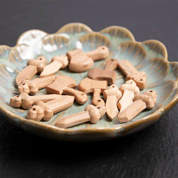 Linglong Pavilion DIY Peach Wood Knife Peach Wood Sword Peach Wood Axe Peach Wood Carving Peach Wood Sword 3cm Peach Wood Knife Sword Axe Root Carving