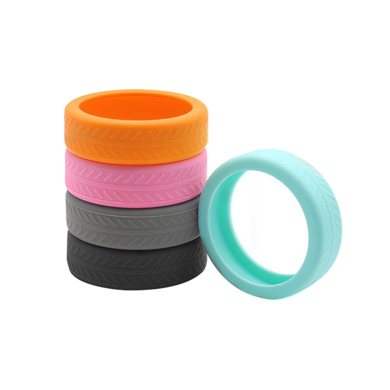 Silicone Suitcase Wheel Trolley Case Protective Cover Silent Wheel Cover Suitcase Protective Cover Replacement Universal Wheel Shell