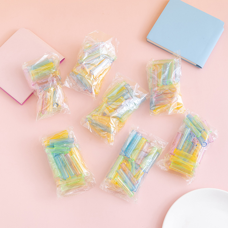 Pencil Cap Transparent Pen Set Children's Pencil Head Pencil Cap Protective Cover Plastic Creative Lender Pencil Grip