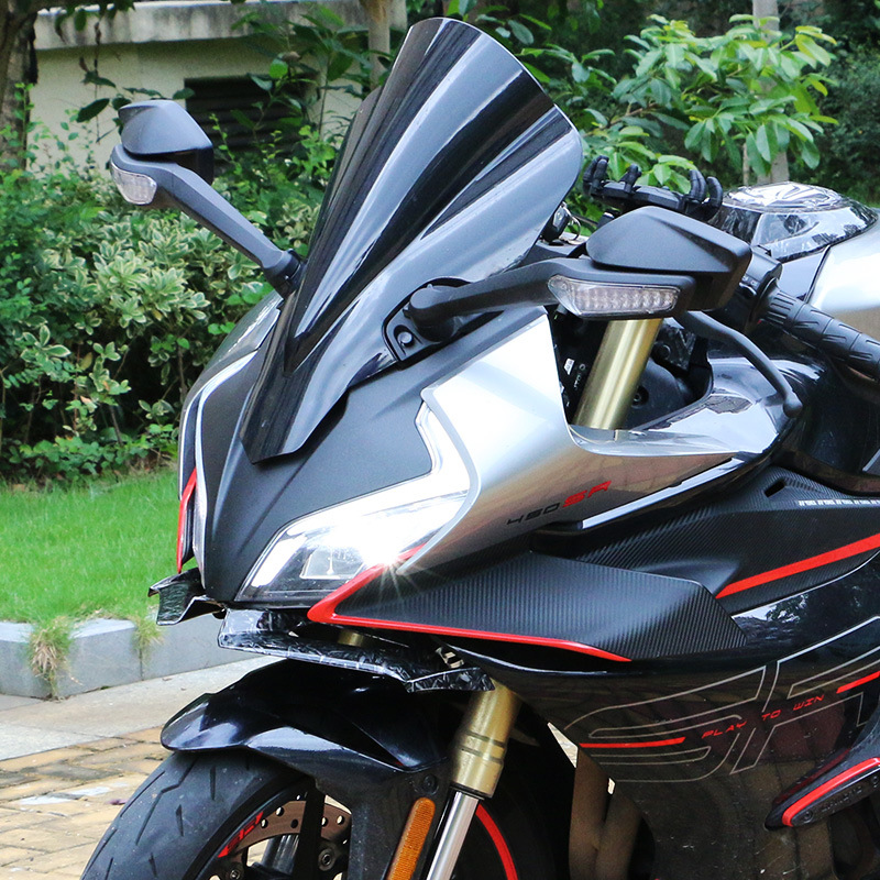 Motorcycle Modification Parts for Chunfeng 450Sr Suzuki Kawasaki Lower Lip Bird Beak Wind Knife, 5mm Thick Forged Pattern