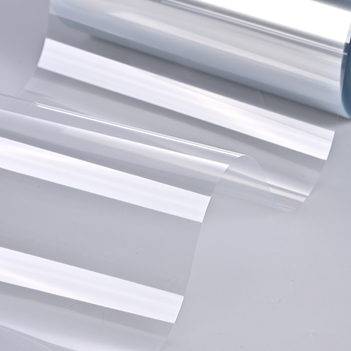 Bopet Original Film Manufacturer Supplies Pet Transparent Film Toy Cloth Book Pet Sound Paper Film Thickness Can Be Cut into Pieces