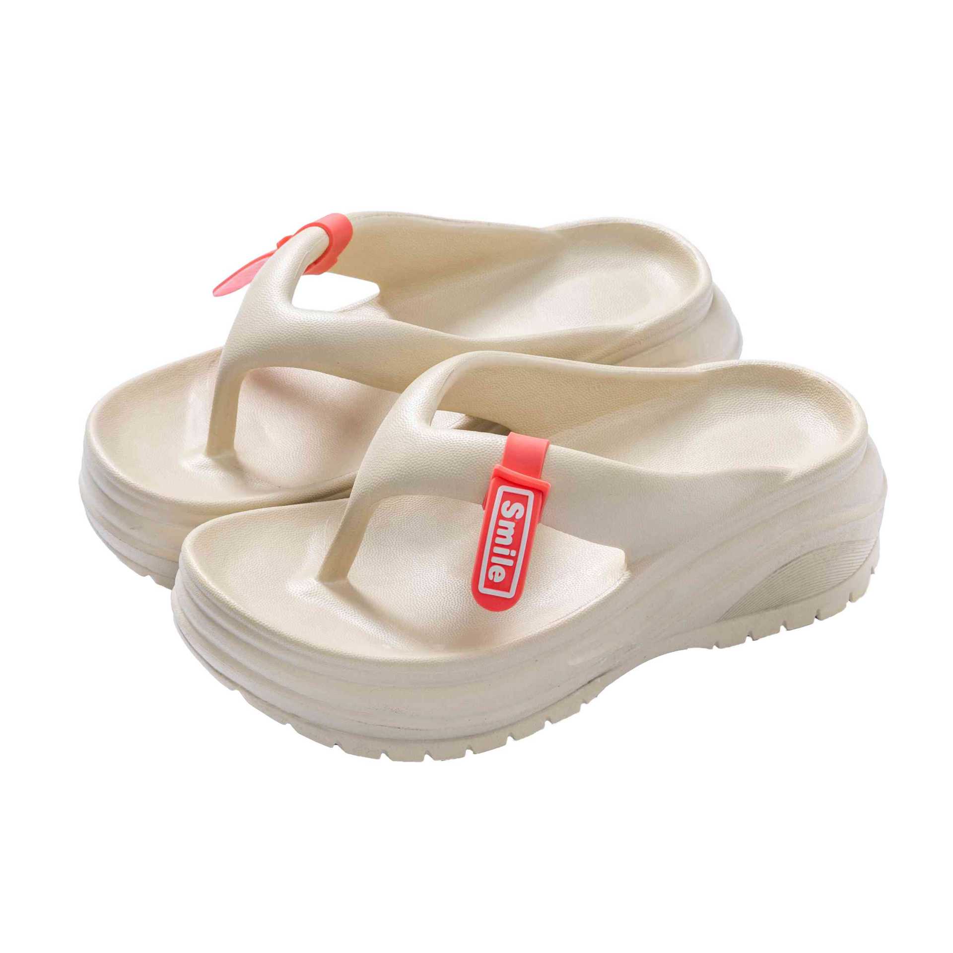 Wholesale EVA shit feeling slippers women's summer indoor home heightening thick bottom non-slip new wear flip-flops