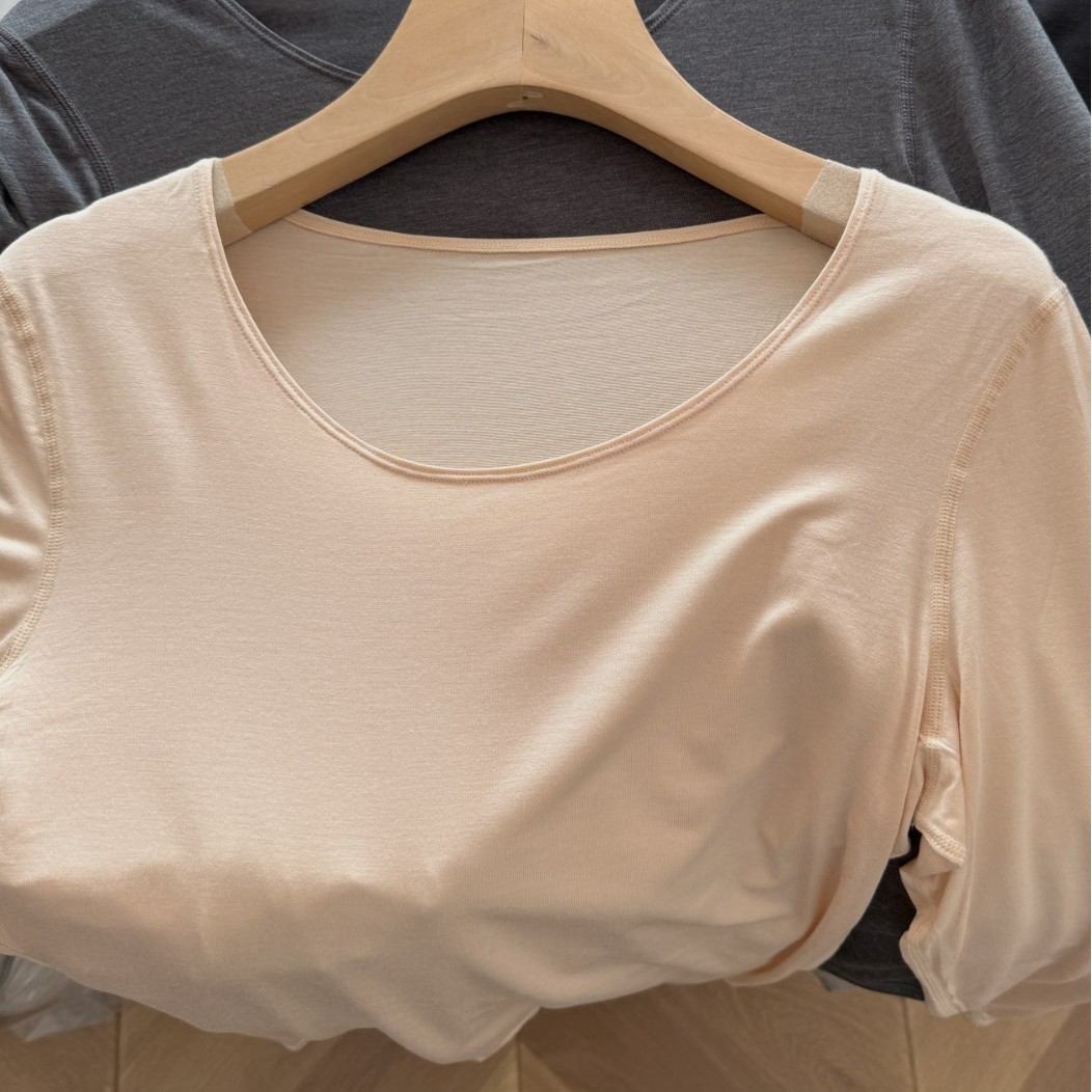 Exported to Island Countries, Meiyabi Thermal Clothing, Constant Temperature Skin Beauty Clothing, Couple's Bottoming Shirt, Warm, Anti-Pilling, Anti-Static