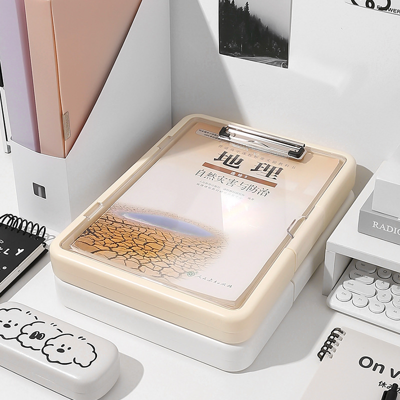 Multi-functional a4 student folder test pad test paper storage finishing board folder office folder file dedicated