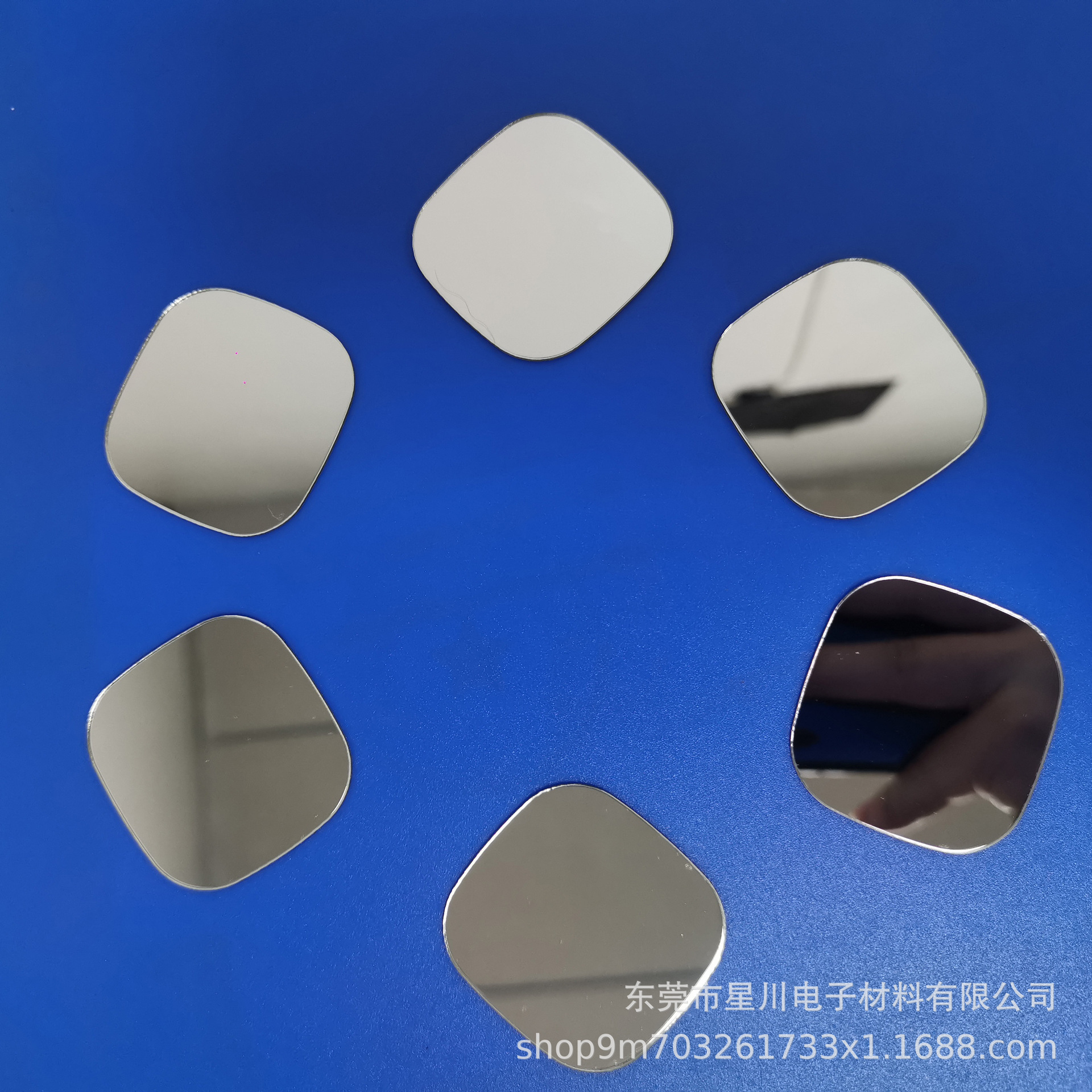 Acrylic Lens High-Definition Makeup Mirror Pc Double-Sided Mirror Custom Thousand-Layer Abyss Mirror Self-Adhesive Petg Eco-Friendly Toy Mirror