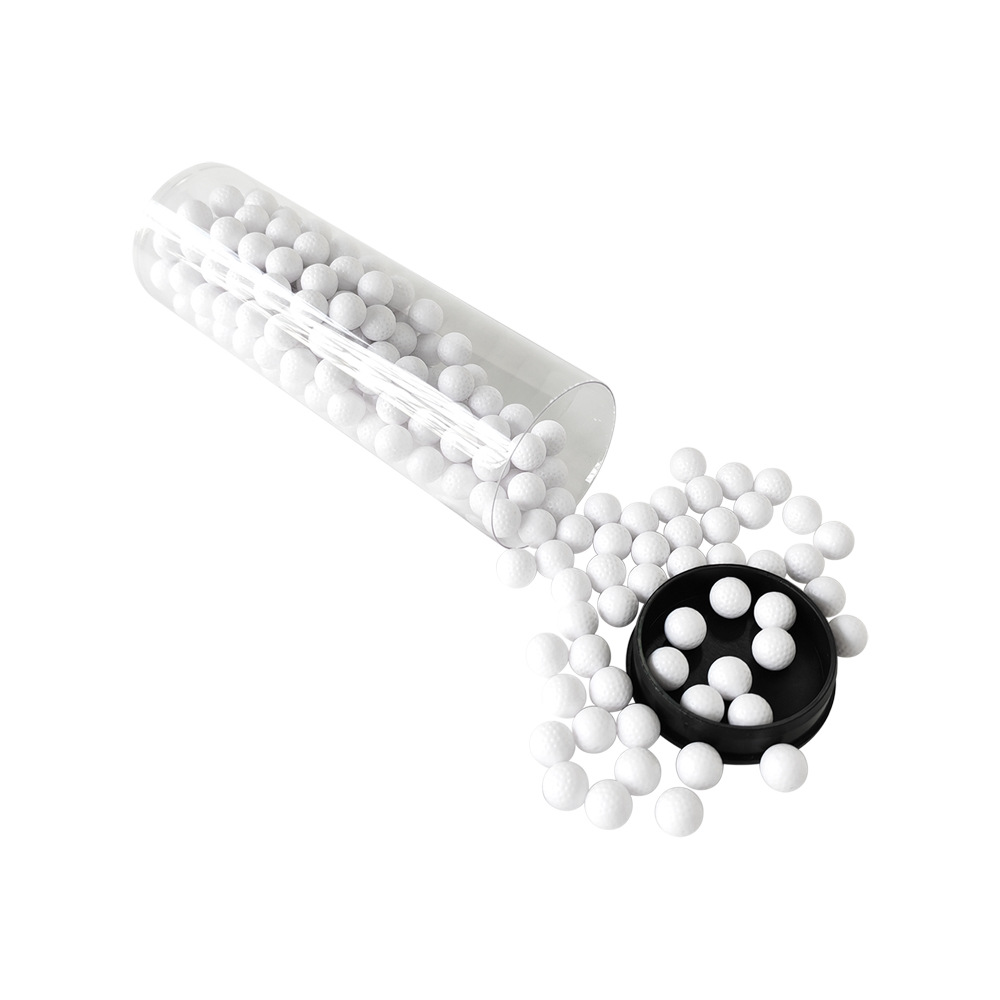 Wholesale In-Stock Golf Accessories 10mm Solid White Balls Abs Plastic Mini Golf Balls Durable and Resistant to Falling