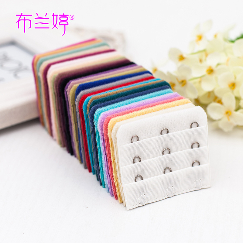 Удлинитель бюстгальтера три ряда и три кнопки для роста 5 см с 3 рядами и 3 кнопками