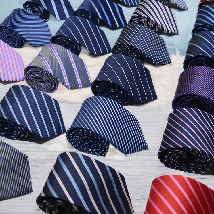 Мужской деловой галстук, повседневный, профессиональный, для свадьбы, лучший мужчина, полосатый жаккардовый, изысканный узор, галстук высокого класса