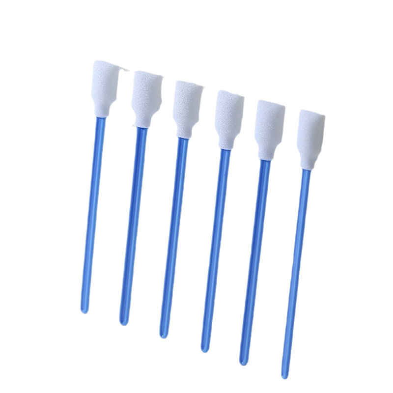 707C Blue Cleaning Jet Printing Printer Wipe Inkjet Ink Brush Industrial Dust-free Purification Cotton Swab Wipe Stick