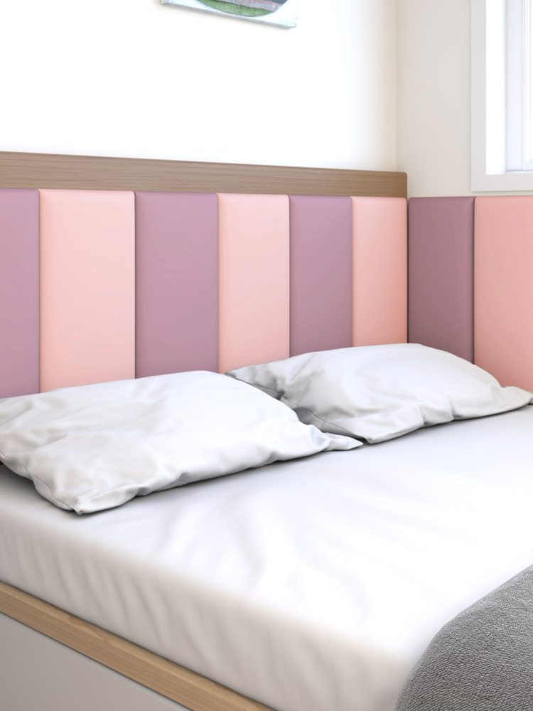 Anti-Collision Wall Sticker Soft Package Self-Adhesive Bedside Tatami Soft Package Wall Surround Kidsren's 3D Stereo Wall Sticker Backrest Environmentally Friendly