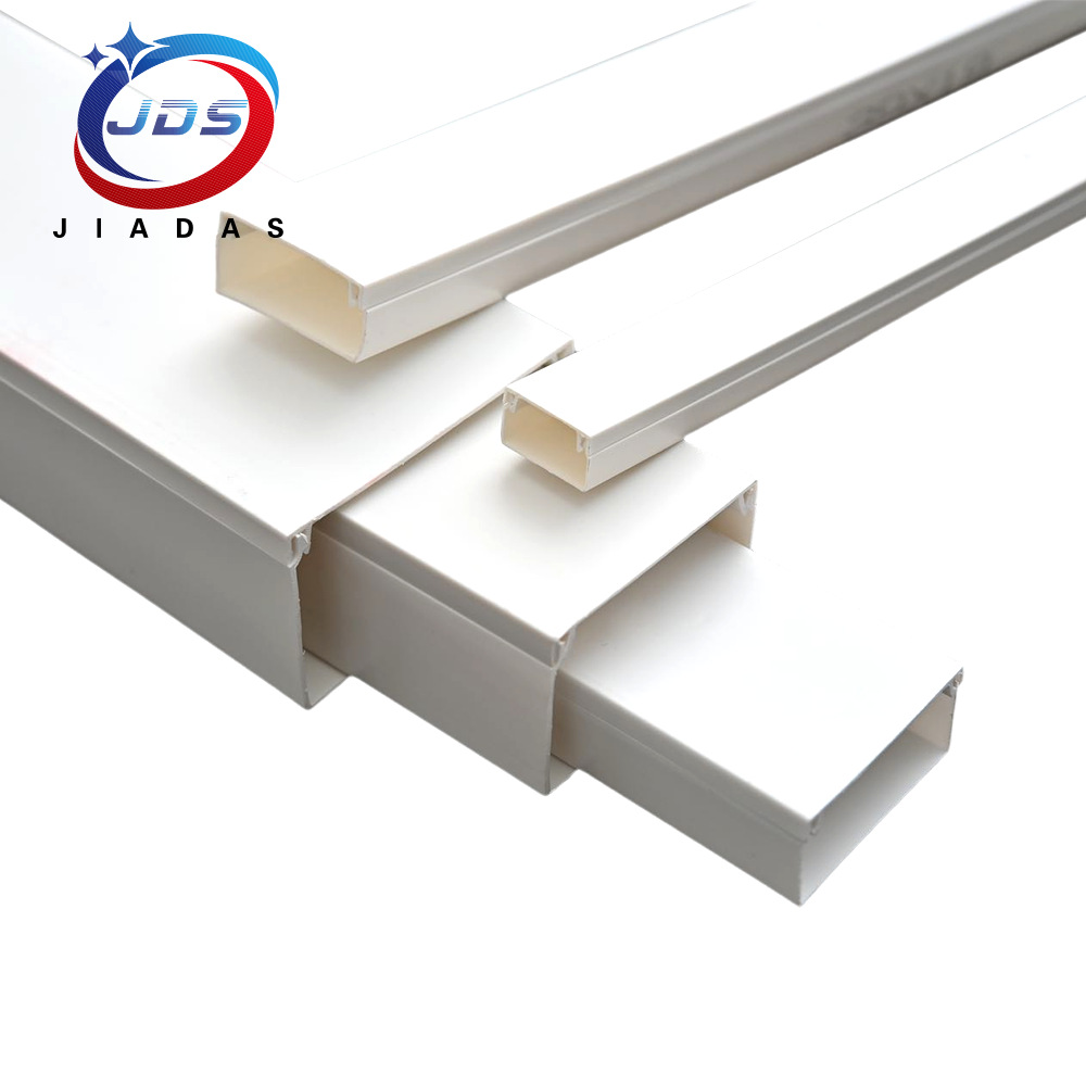 Electrical Wire Duct with Adhesive Backing, Surface-Mounted Pvc Industrial Electrician Pvc Cable Duct Specifications, Full Range of Wire Duct Boxes