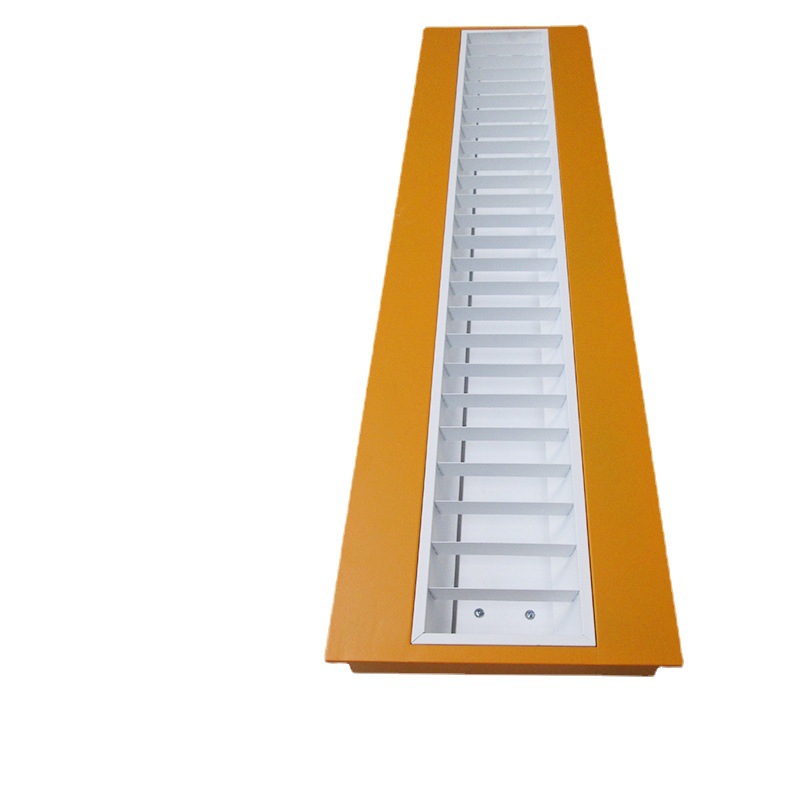 Customized Integrated Embedded Led Single, Double and Three-Tube Intelligent Emergency Explosion-Proof Dark Grids Fluorescent Lamp Grille Lamp Panel