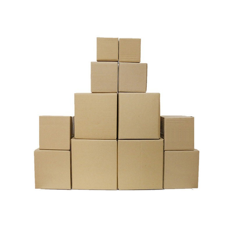 Square Carton Milk Dairy Packaging Source Manufacturer E-Commerce Express Packaging Box Five-Layer Super Hard Square Paper
