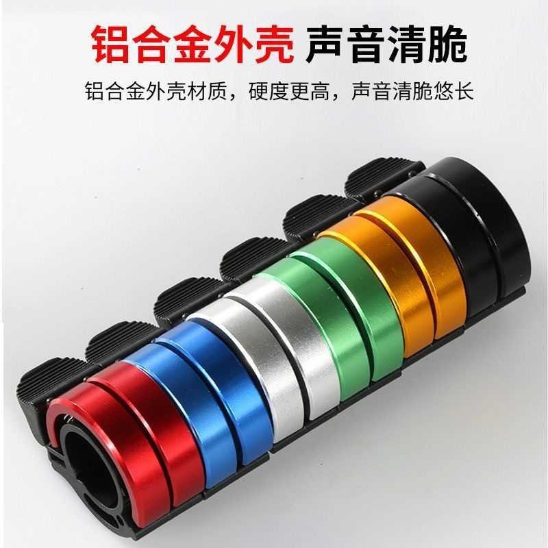 Колокол для горного велосипеда, алюминиевый невидимый колокол с левым креплением, колокол для дорожного велосипеда, аксессуары для оборудования, универсальный колокол