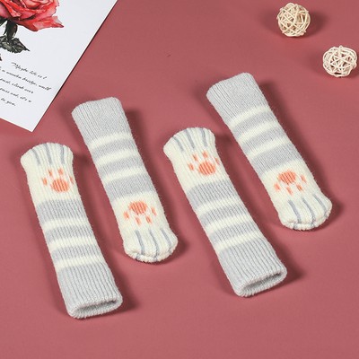 Lengthened knitted anti-collision mat door handle cover door handle protective cover Wall anti-collision toilet door lock door handle