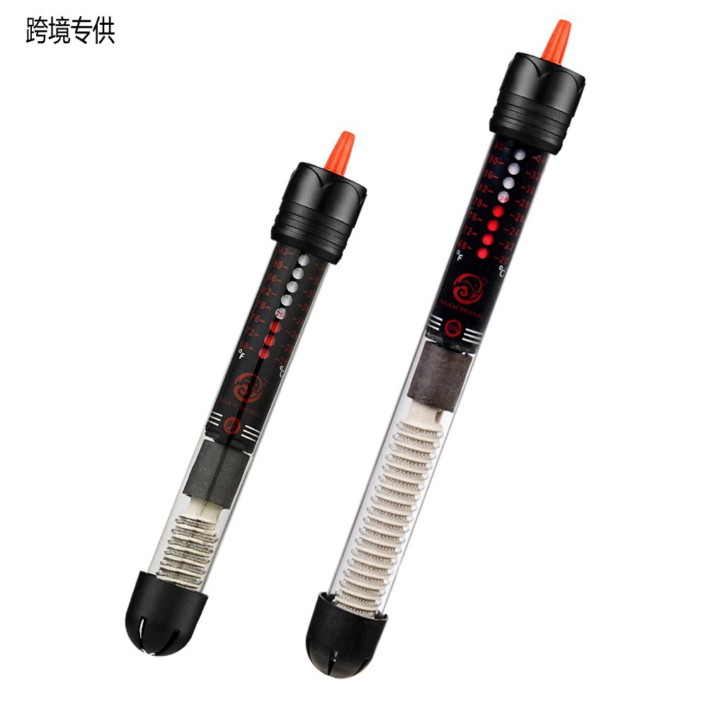 Нагревательный стержень для аквариума с автоматическим термостатом, стеклянный, с точным контролем температуры, стандарт ЕС и США