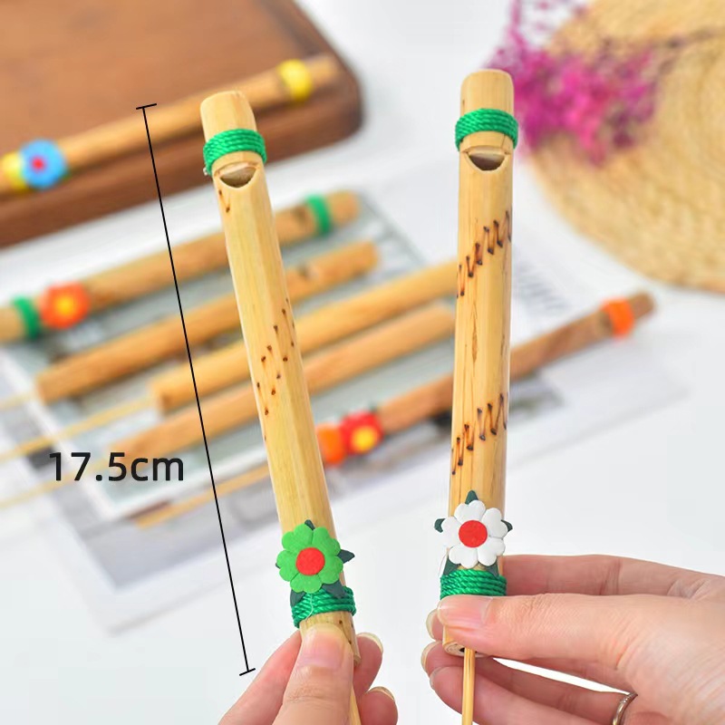 Southeast Asian Characteristics Childhood Playing Thai Bamboo Bird Flute Bamboo Whistle Bird Whistle Children's Playing Musical Instruments Small Playthings Small Musical Instruments