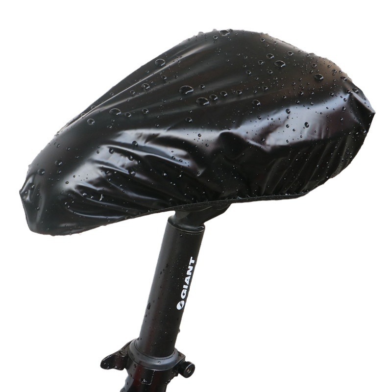 Bicycle Seat Cushion Rain Cover Mountain Bike Saddle Rain Cover Pvc Hot Pressure Waterproof Cover Cycling Equipment Accessories
