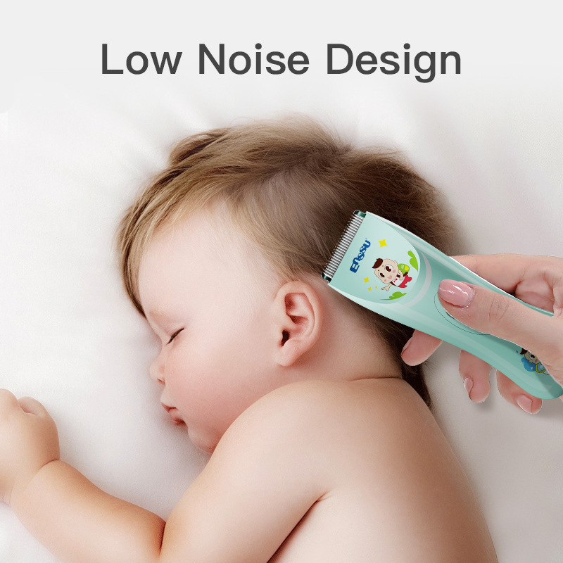 Cross-Border Baby Hair Clipper, Baby's Special Shaving Hair Clipper, Ultra-Quiet Waterproof Children's Electric Clipper Artifact