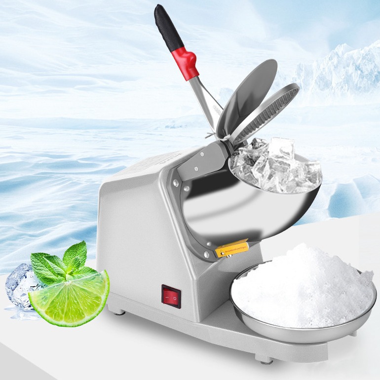 Оптовая продажа от производителя однолезвийного и двулезвийного льдодела для магазинов молочного чая, коммерческий блендер, льдодел, машина для стертого льда, смузи-машина