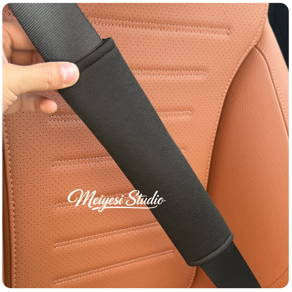 Защитная накладка на плечо автомобиля из льняного шелка мягкая и универсальная для всех сезонов