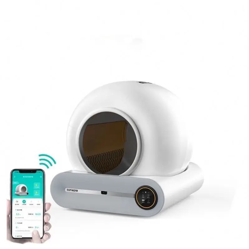 Automatic cat litter box 65 liters large capacity easy to clean automatic induction Tuya APP cross-border hot sale